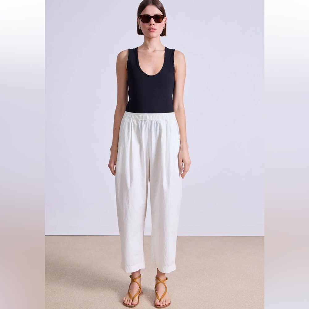 Apiece Apart Spa Pleat Pant - Picture 2 of 8